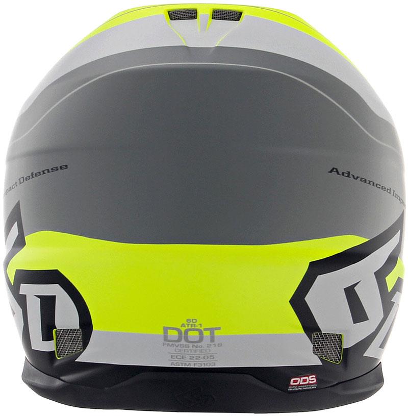 6D ATR-1 Helmet Off Road Dirt Bike MX Removable Liner XS-2XL DOT ECE ACU - Foto 44 di 68