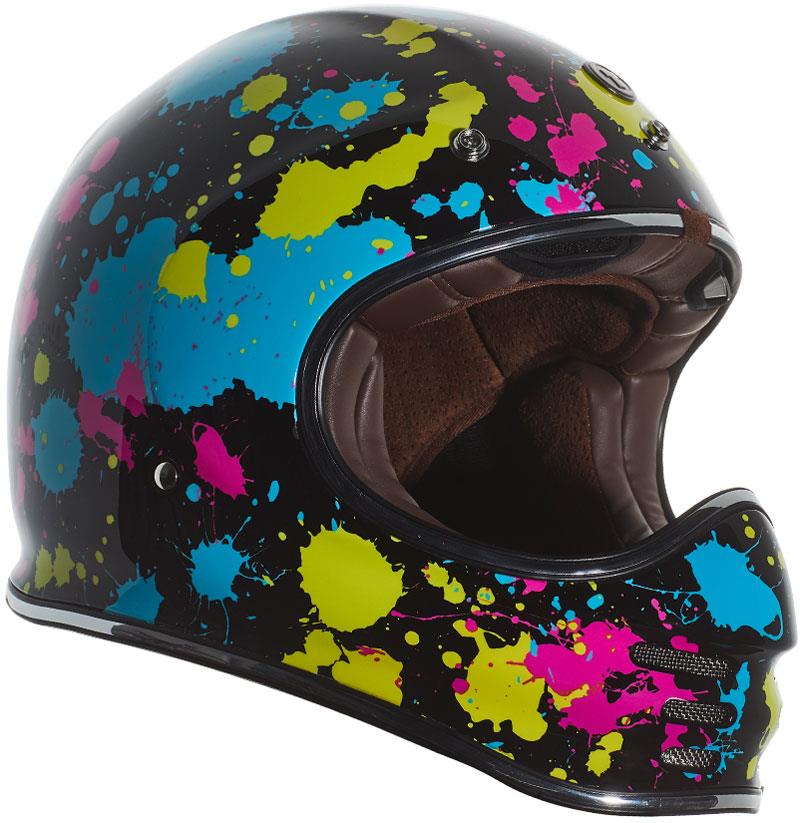 Torc Baja T3 Retro Moto Helmet Motorcycle Full Face Removable Visor DOT XS-2XL - Picture 36 of 66