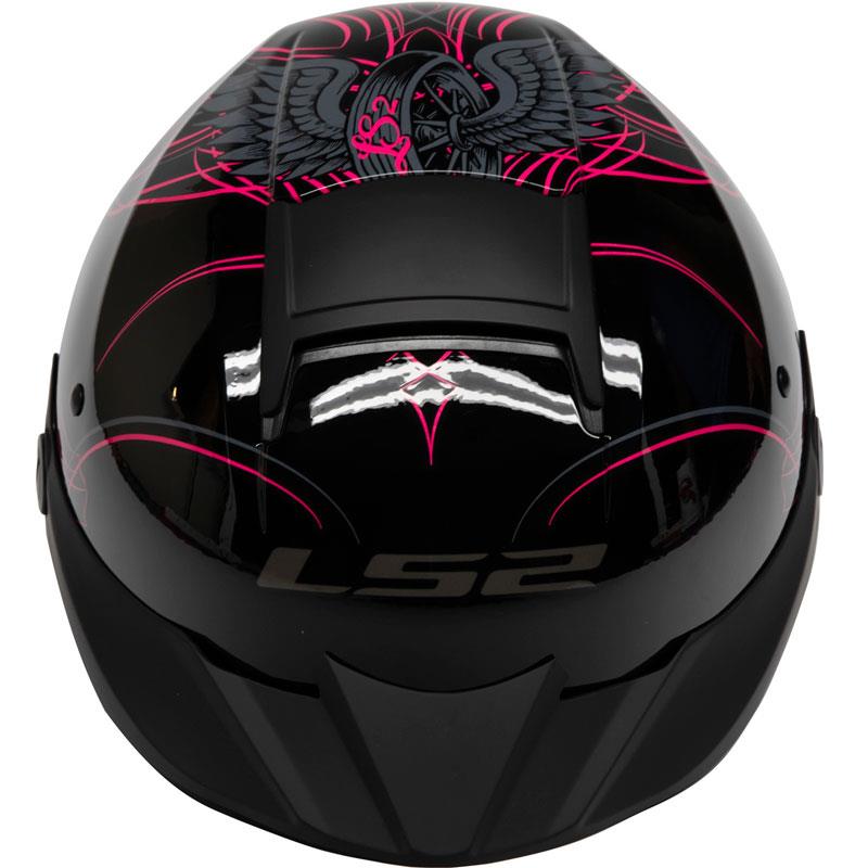 LS2 Rebellion Half Helmet Peak Visor Drop Down Shield Bluetooth Ready DOT XS-2XL - Picture 27 of 28