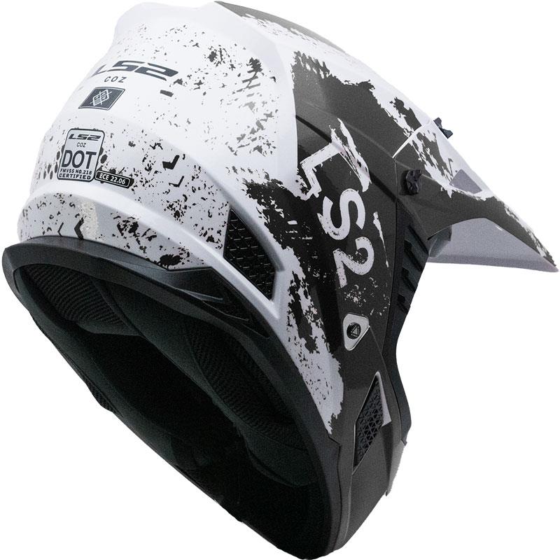LS2 Coz Helmet Full Face Off Road Dirt Bike MX Lightweight DOT ECE XS-3XL - Picture 8 of 20