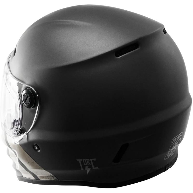 Torc Pomona T9 Helmets Motorcycle Full Face Retro Anti- Fog Shield DOT XS-2XL - Picture 43 of 49