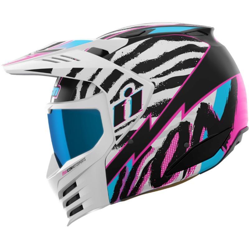 ICON Elsinore Helmet Flip Up Modular Lightweight Moisture Wicking DOT XS-3XL - Picture 48 of 53