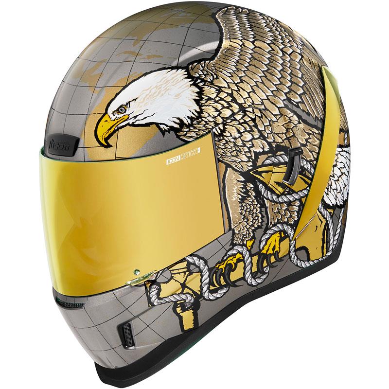 ICON Airform Helmet Inner Sun Shield HydraDry Removable Liner DOT ECE XS-3XL - Picture 49 of 78