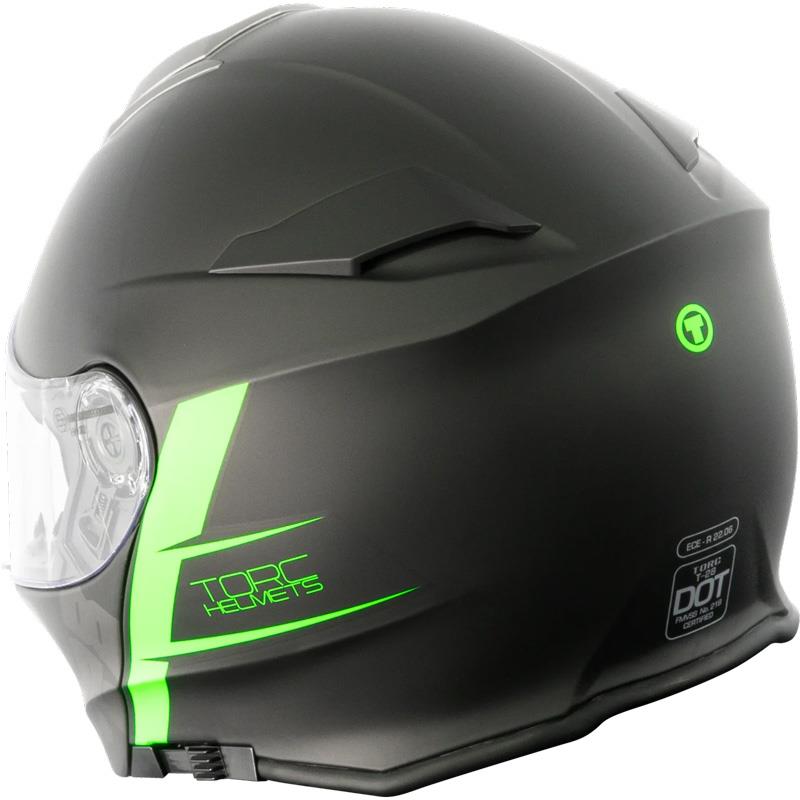 Torc T28 T28B Helmet Bluetooth or without - Flip Up Modular Inner Shield DOT ECE - Picture 65 of 103