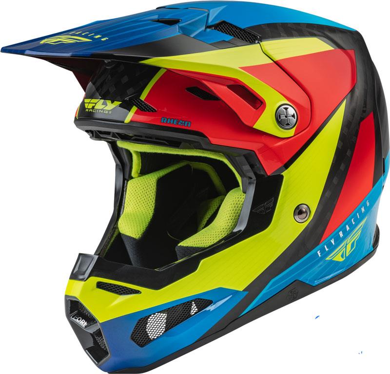 Fly Racing Formula Carbon Helmet Dirt Bike MX Lightweight DOT ECE XS-2XL YL - Picture 15 of 26