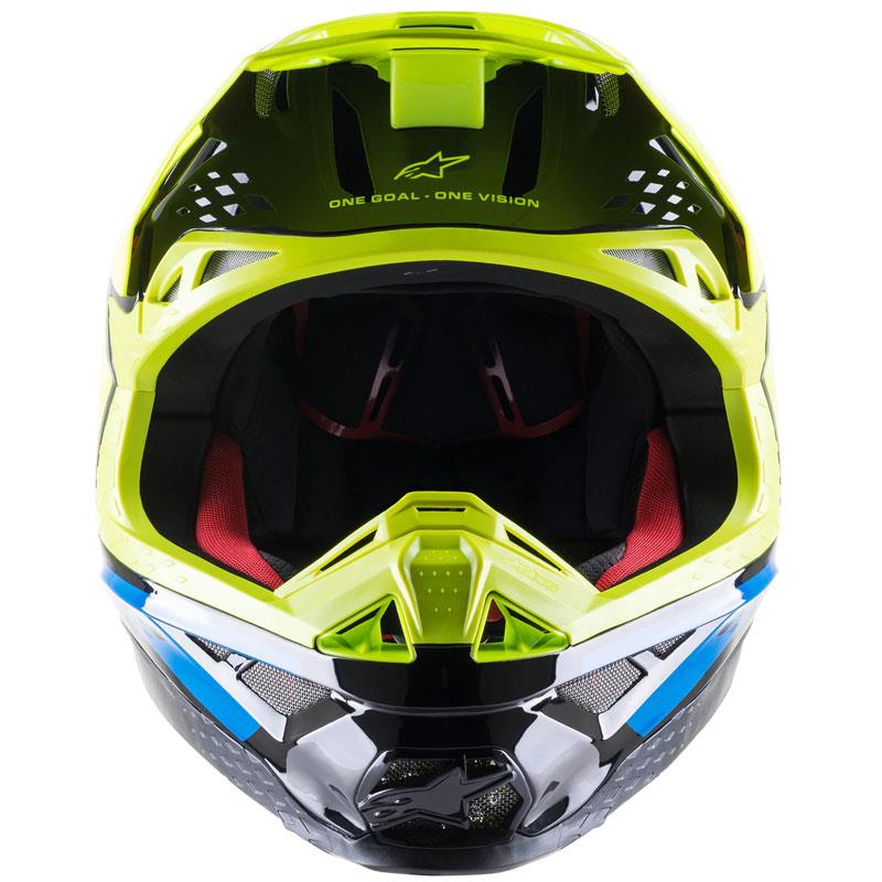 Alpinestars Supertech M8 Helmet Contact Dark Red/White XS Off Road MIPS DOT ECE - Picture 84 of 106