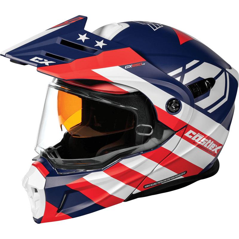 Castle X CX950 V2 Helmet Modular Flip Up Anti-Fog Inner Sun Shield DOT XS-3XL - Picture 9 of 54