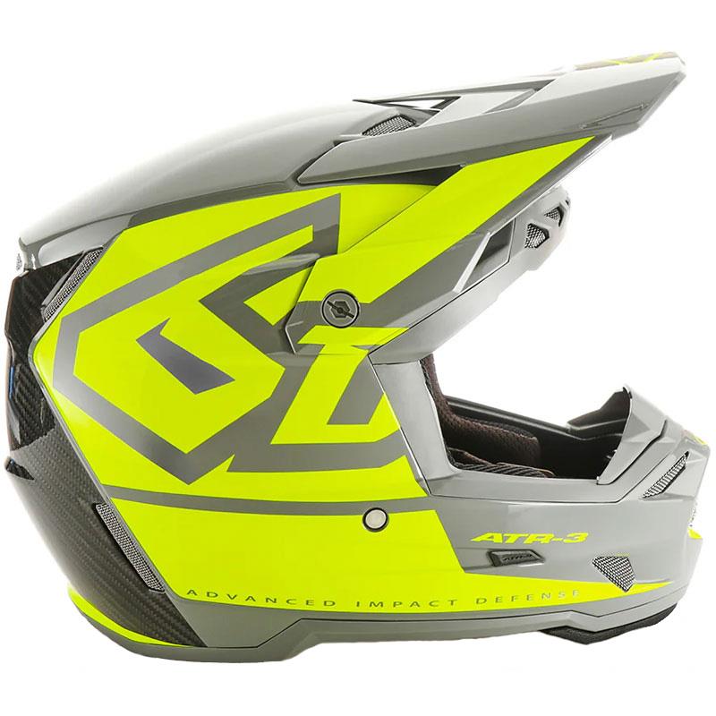 6D ATR-3 Helmet Off Road Dirt Bike Lightweight Speaker Pocket DOT FIM ECE XS-2XL - Picture 34 of 58