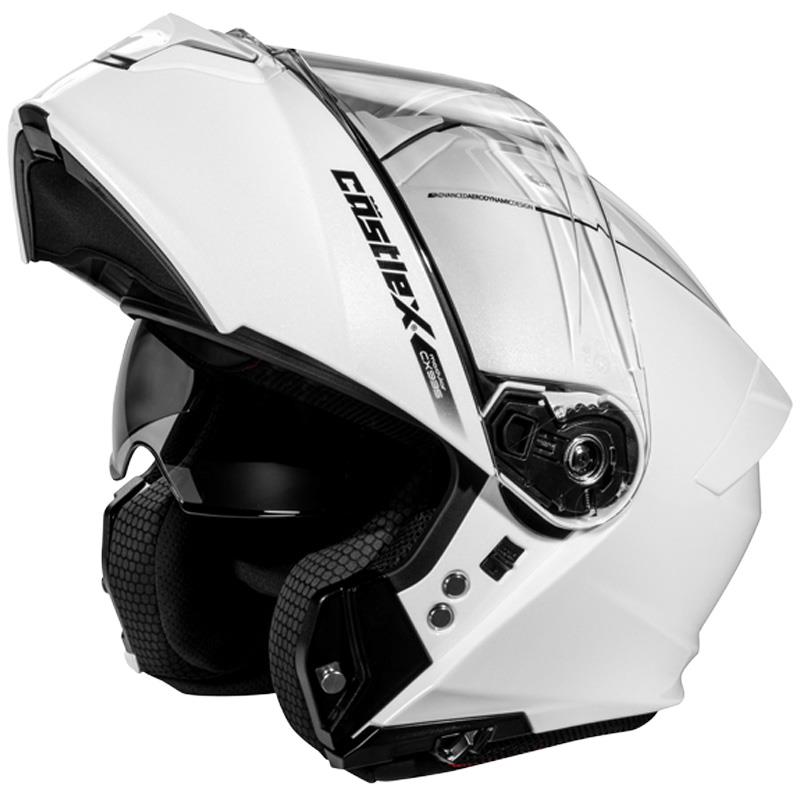 Castle X CX935 Helmet Modular Flip Up Inner Shield Moisture Wicking DOT XS-5XL - Picture 12 of 30