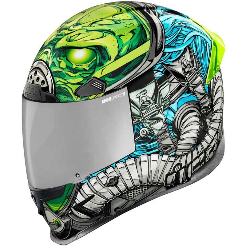 ICON Airframe Pro 2024 Helmet Moisture Wicking Anti-Fog Shield DOT ECE XS-3XL - Bild 18 von 34