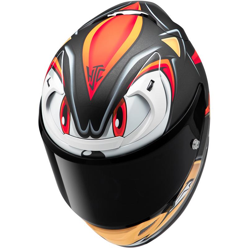 HJC RPHA 12N Shadow The Hedgehog Helmet Full Face Moisture Wicking DOT ECE S-2XL - Picture 8 of 9