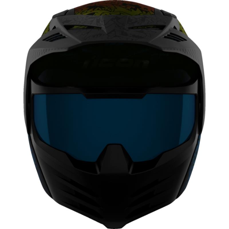 ICON Elsinore Helmet Flip Up Modular Lightweight Moisture Wicking DOT XS-3XL - Picture 40 of 53
