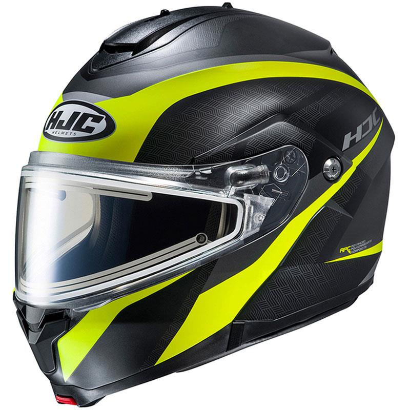 HJC C91 Snow Helmet Modular Snowmobile Lightweight - Dual or Electric XS-5XL - Picture 23 of 29