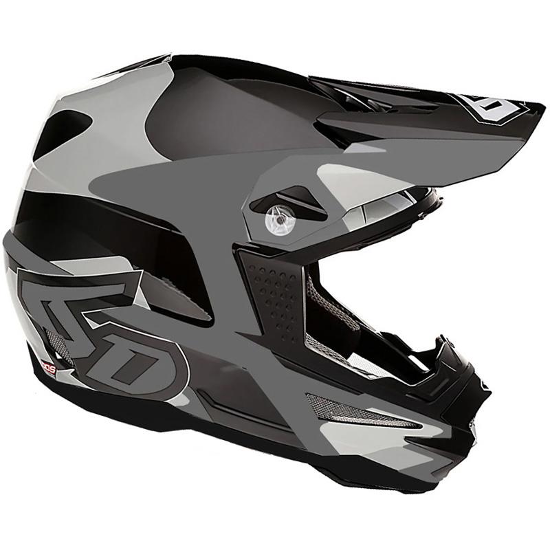 6D ATR-1 Helmet Off Road Dirt Bike MX Removable Liner XS-2XL DOT ECE ACU - Foto 18 di 68