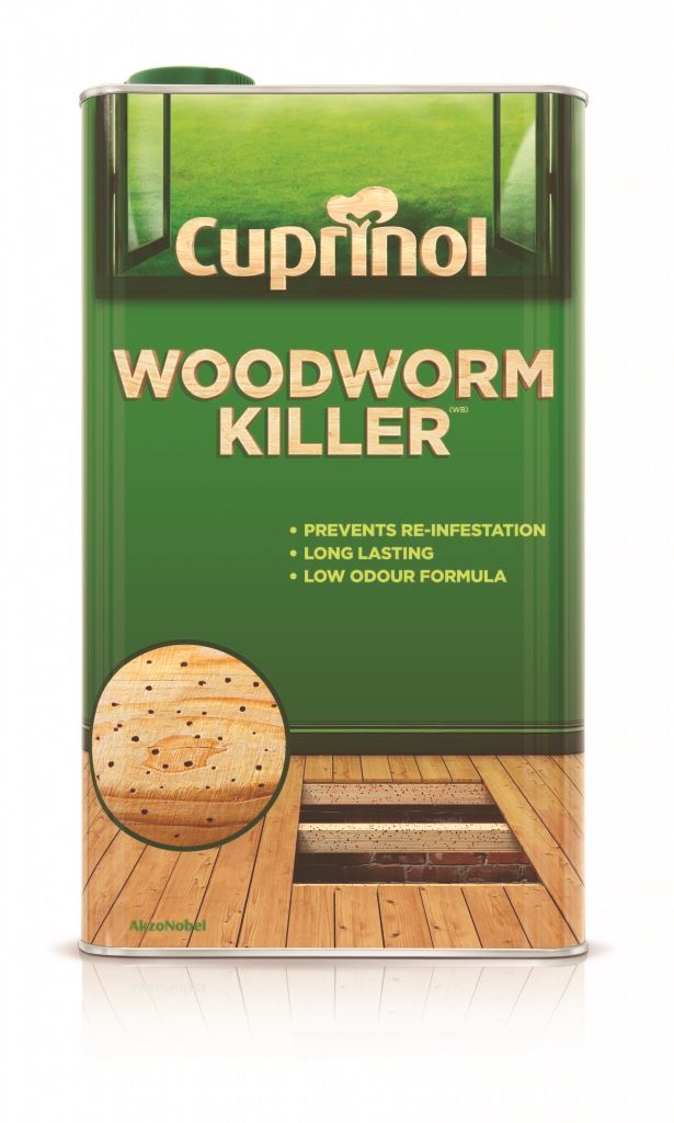 Cuprinol Woodworm Killer Low Odour 5L Wood Worm Treatment