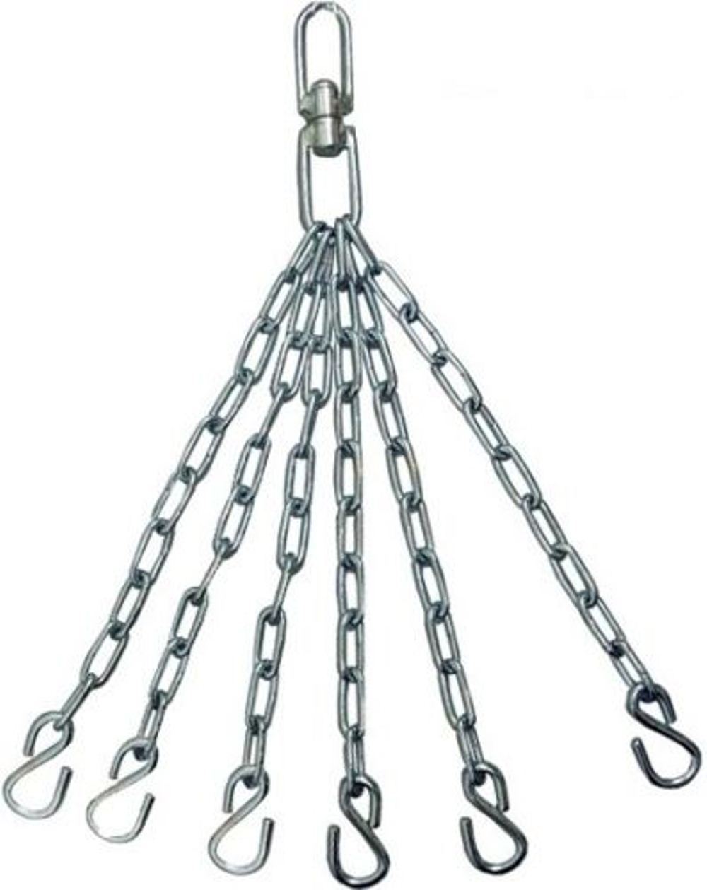 Heavy Duty Punch Bag Wall Bracket With 6 Chains Steel