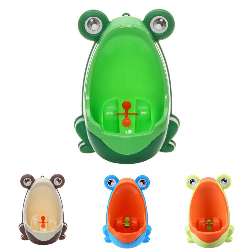 Frog Children Potty Toilet Training Kids Urinal for Boys Pee Trainer Bathroom WT