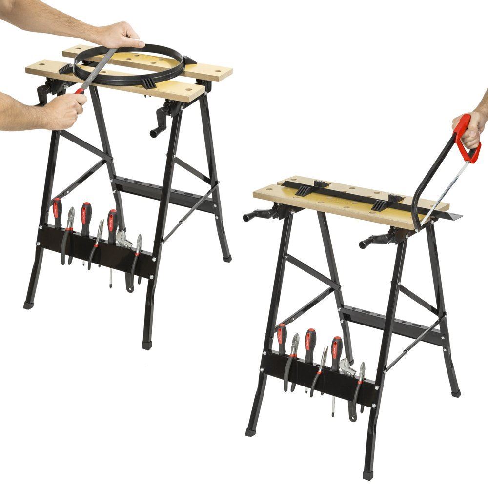 New Foldable Workbench Portable Wood Clamping Folding 