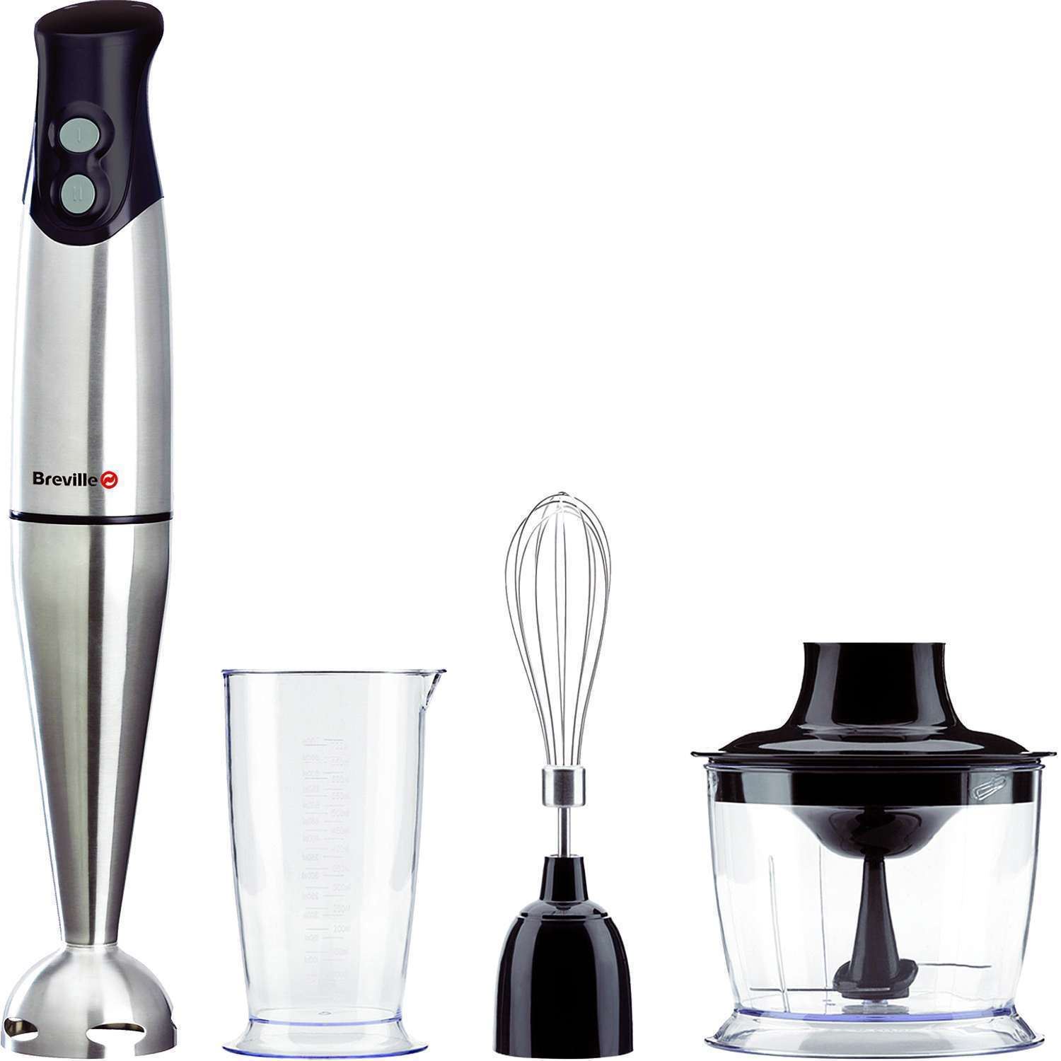 3in1 Hand Blender Food Mixer Set Processor Chopper Whisker & Hand