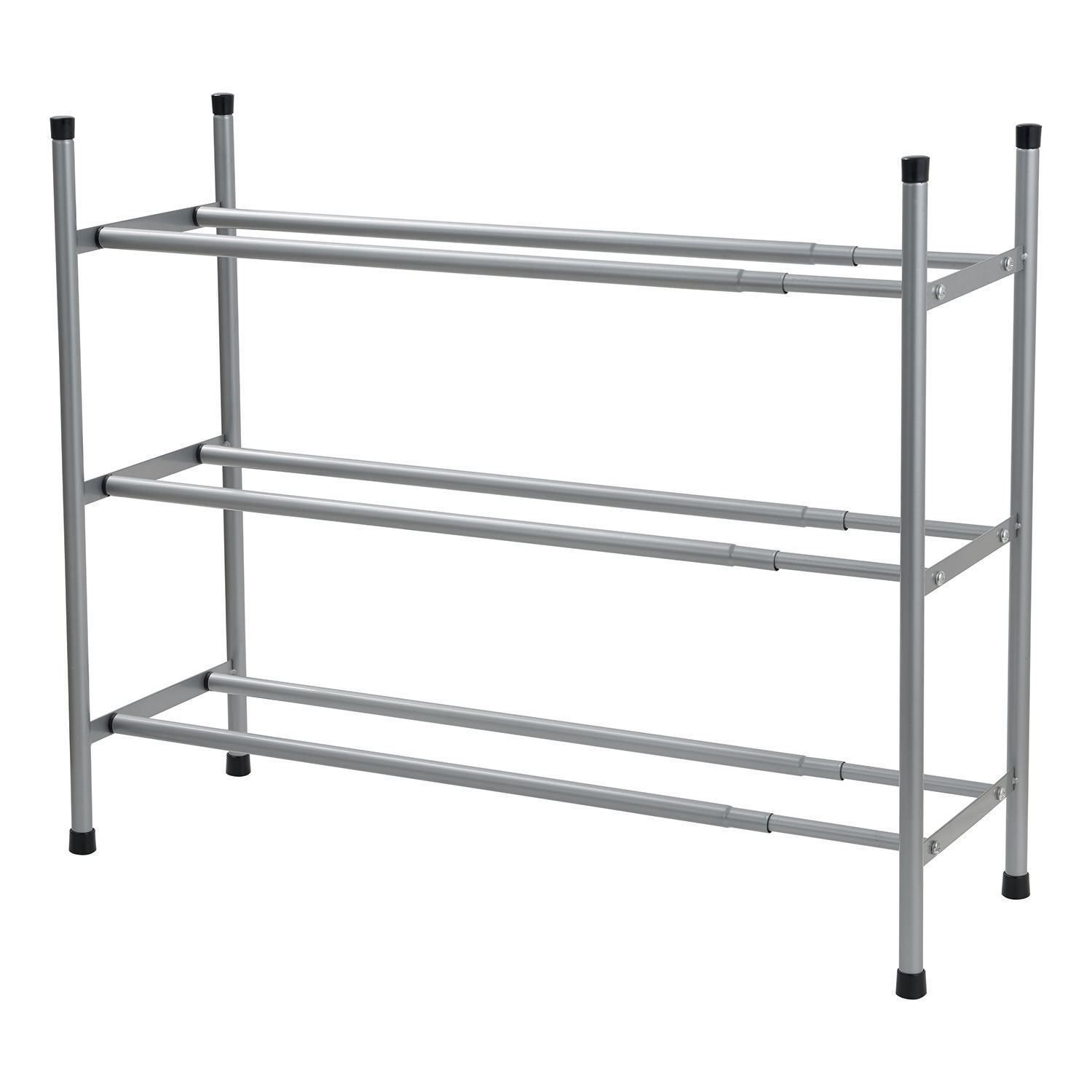 New 3 Tier Shoe Rack Stackable & Extendable Shoes Storage Organiser Stand