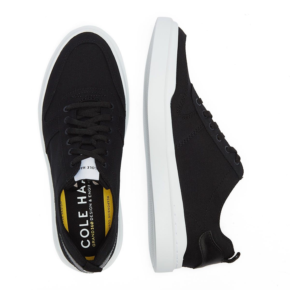 Rally Canvas Court Mens Black 