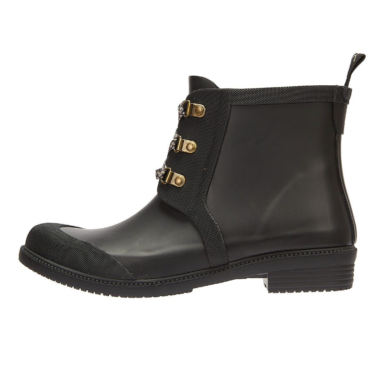 Joules Ashby Lace Up Womens Black 