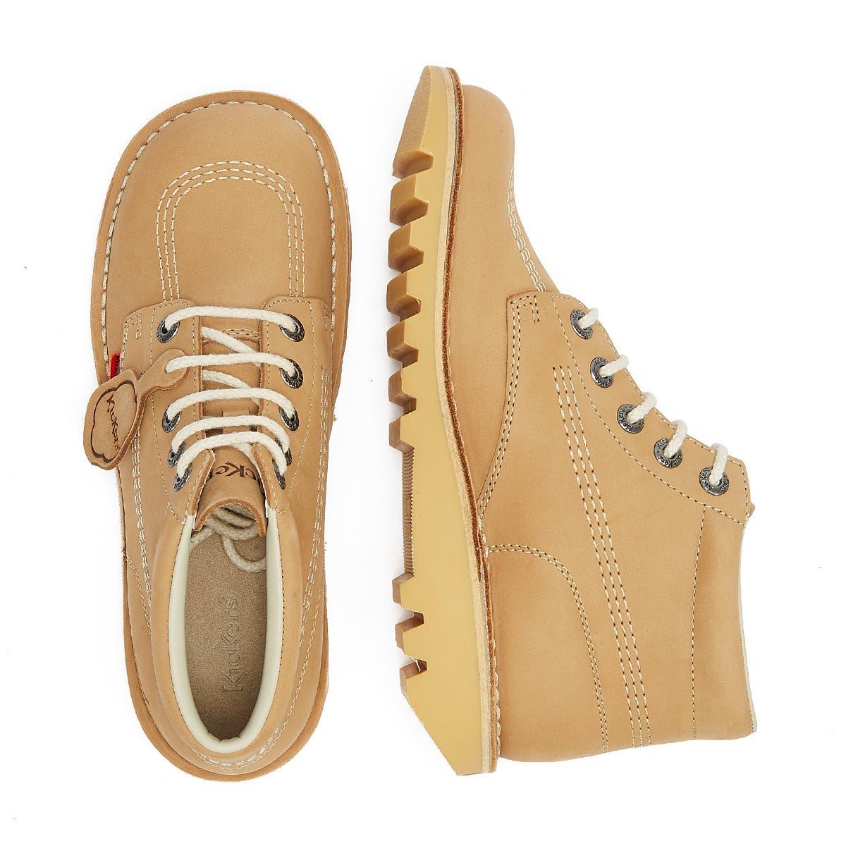 Kickers Kick Hi Mens Tan Nubuck Boots 