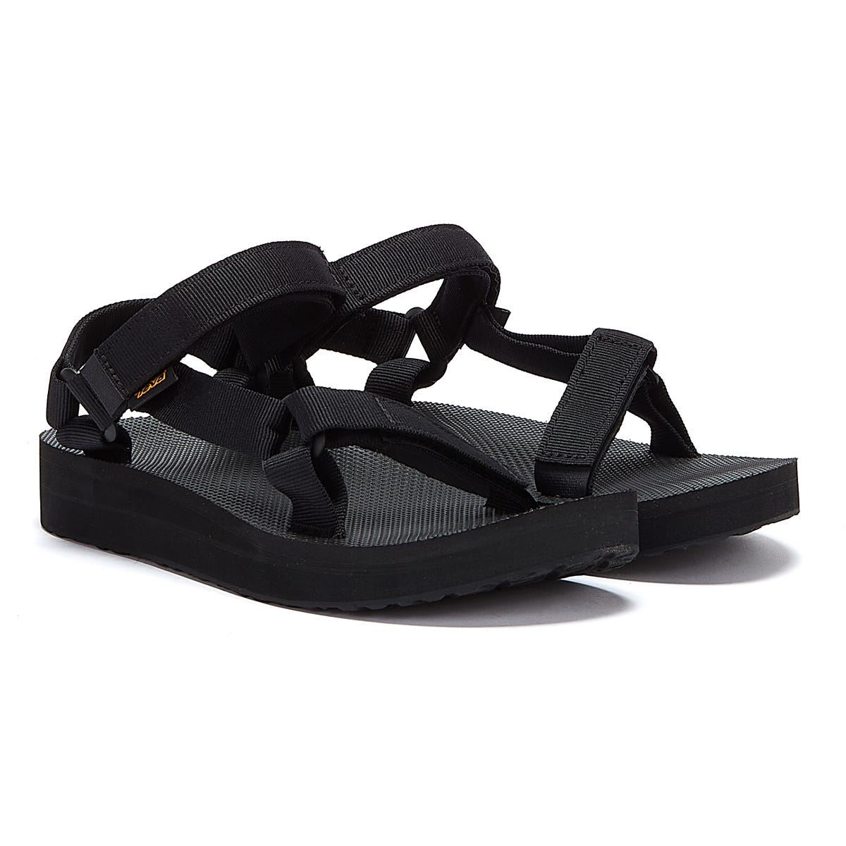 Teva Midform Universal Sandals 1090969 Women's Size 8 Black for sale online  | eBay