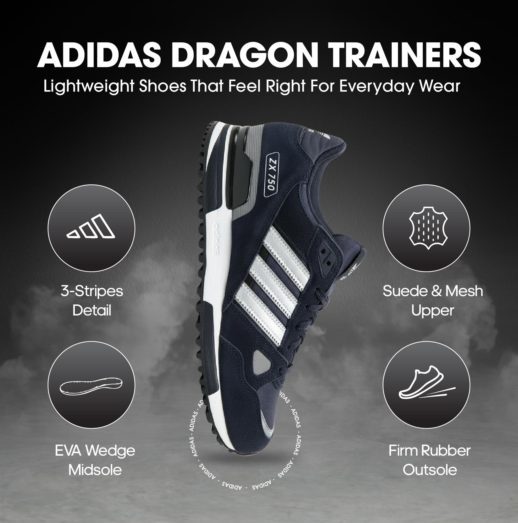 Adidas ZX 750 Trainers - Ultimate Comfort | eBay UK