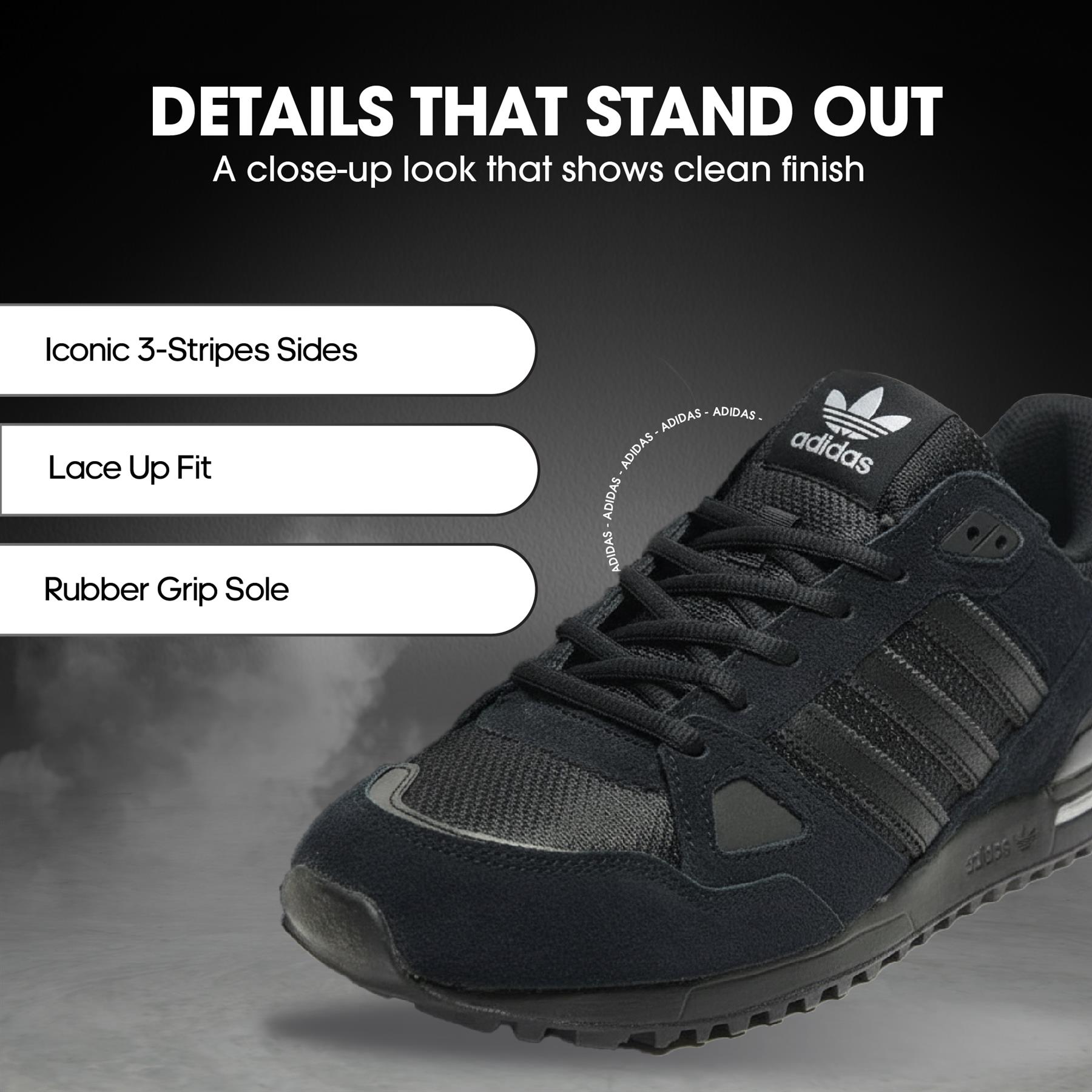 50. 8YARDS Men’s ULTIMATE Adidas ZX 750 Trainers - Ultimate Comfort | eBay UK