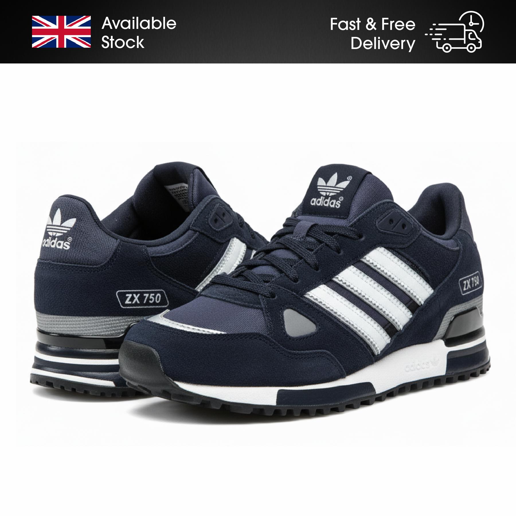 Adidas ZX750 Trainers for Comfortable Everyday Wear | eBay UK