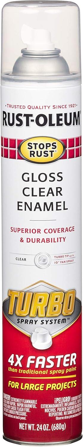 Rust-Oleum Stops Rust Protective Enamel with Turbo Spray System, Aerosol 24 oz