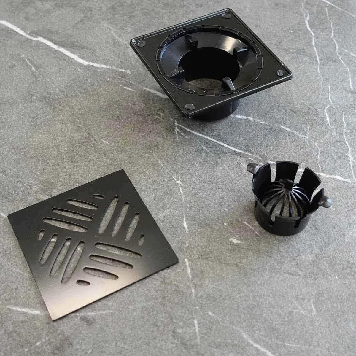 GoBoard Dakar Series Designer Drain Grates & Risers