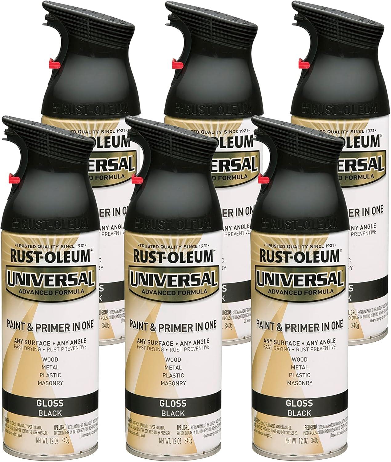 Rust-Oleum Universal Premium Spray Paint [Set of 6]