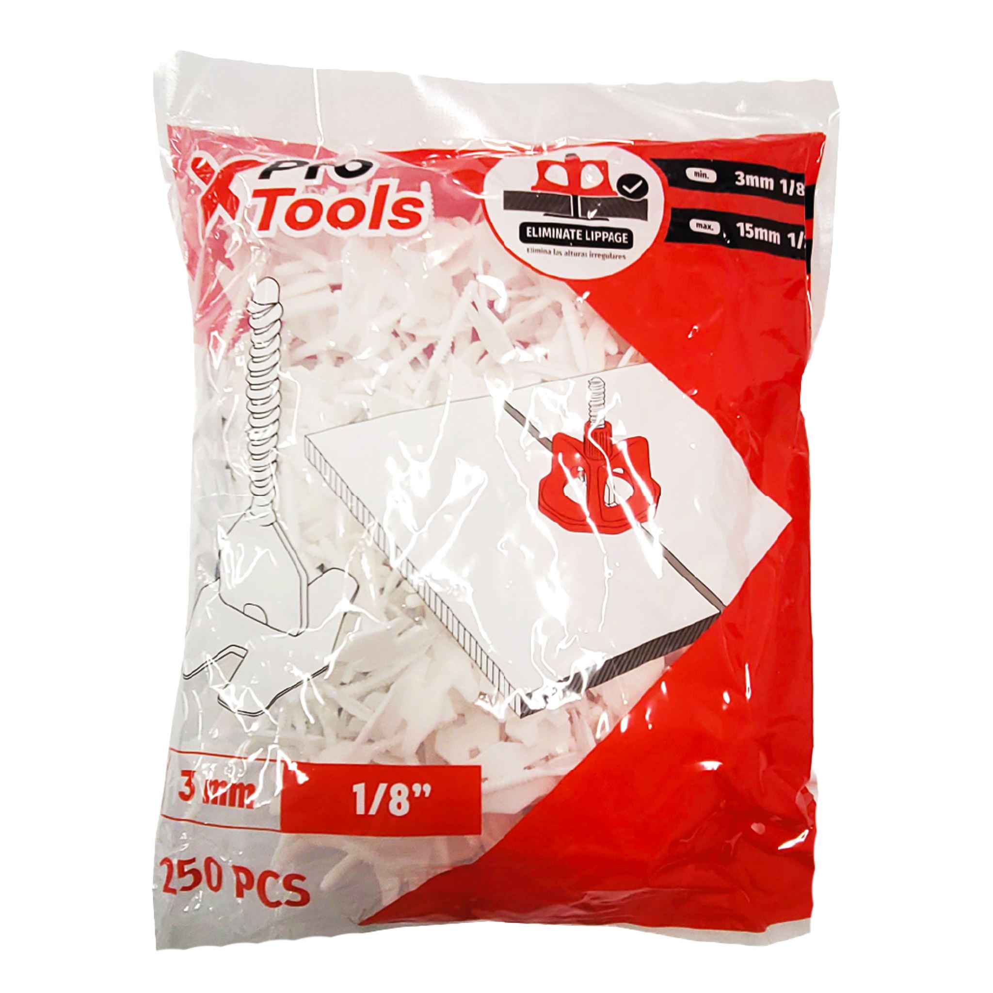 GURU USA Xpro Leveling System Spin Spacers, 250PC Bag
