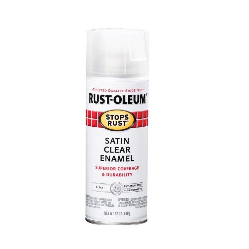 Rust-Oleum Stops Rust Clear Enamel, 6pk Case