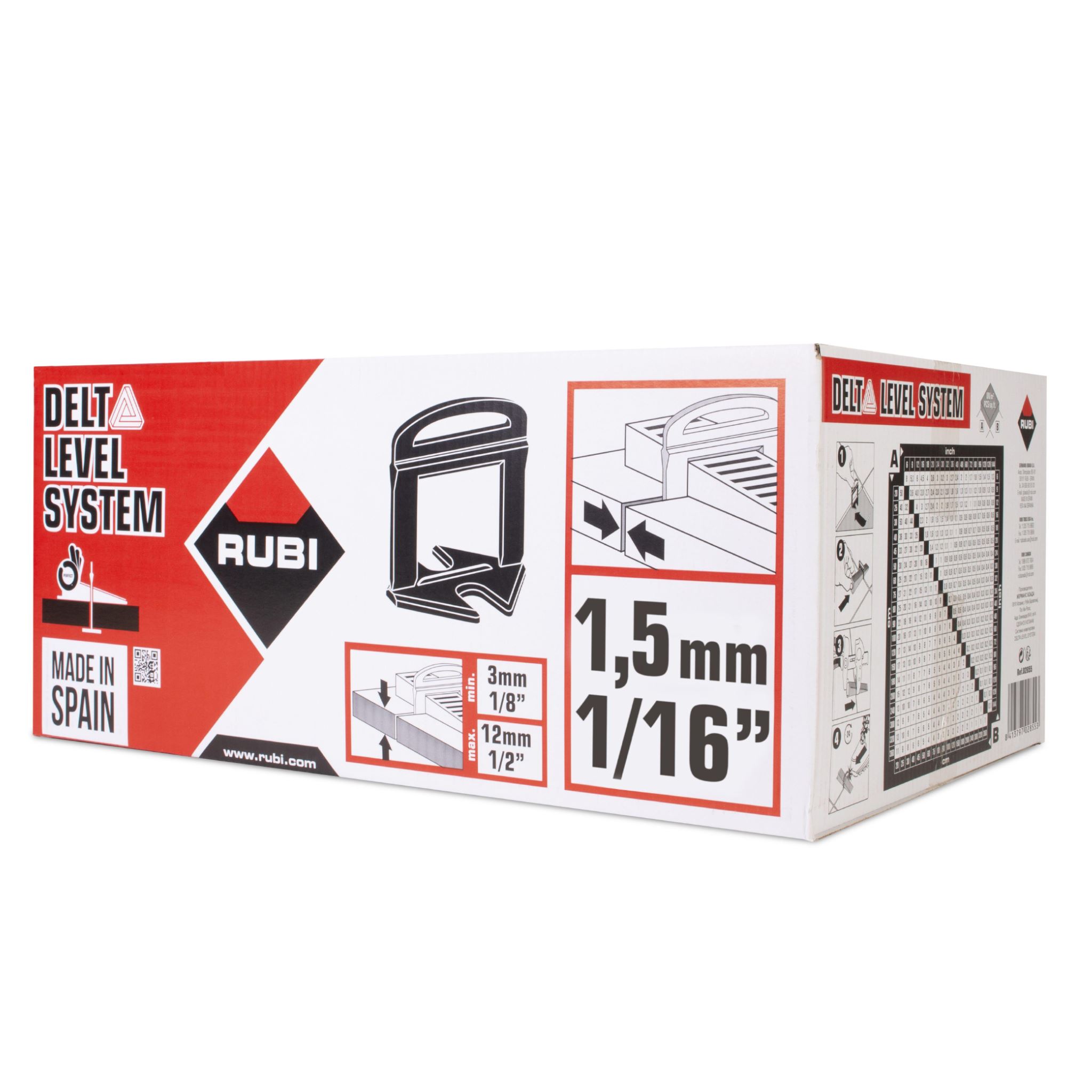 Rubi Tools DELTA Nivelliersystem Clips - Bild 7 von 13