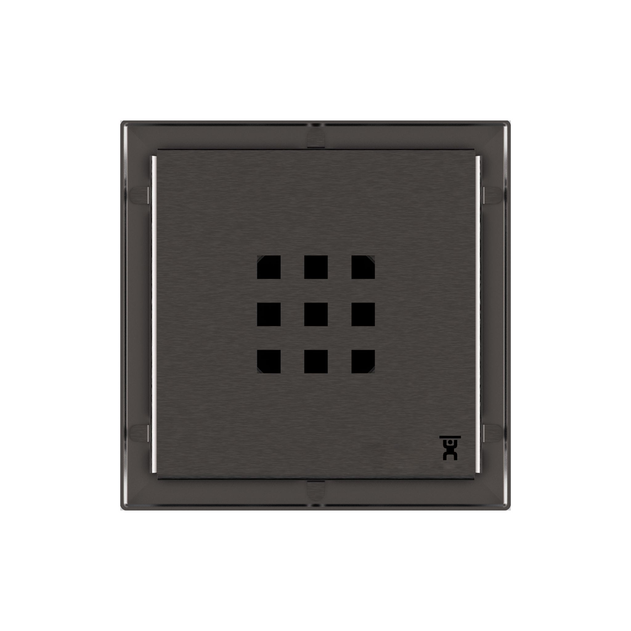 GURU USA Evolux Square Drain, 4"