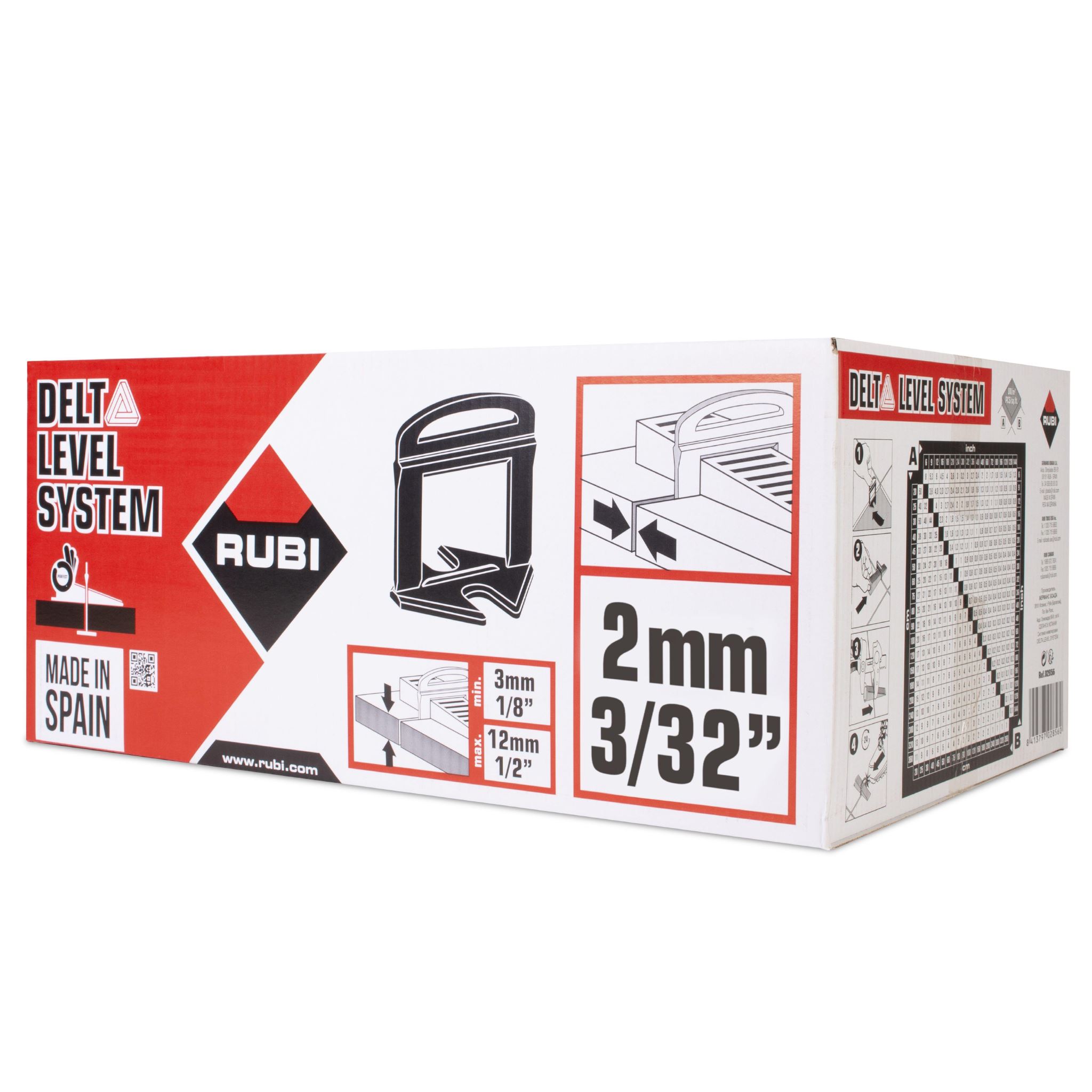 Rubi Tools DELTA Nivelliersystem Clips - Bild 13 von 13