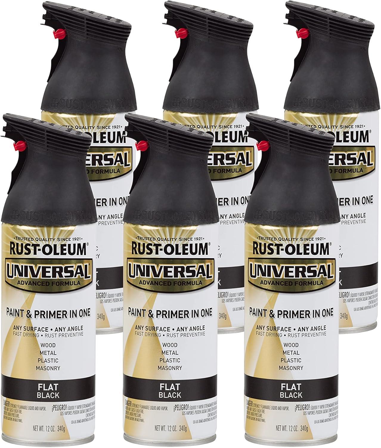 Rust-Oleum Universal Premium Spray Paint [Set of 6]
