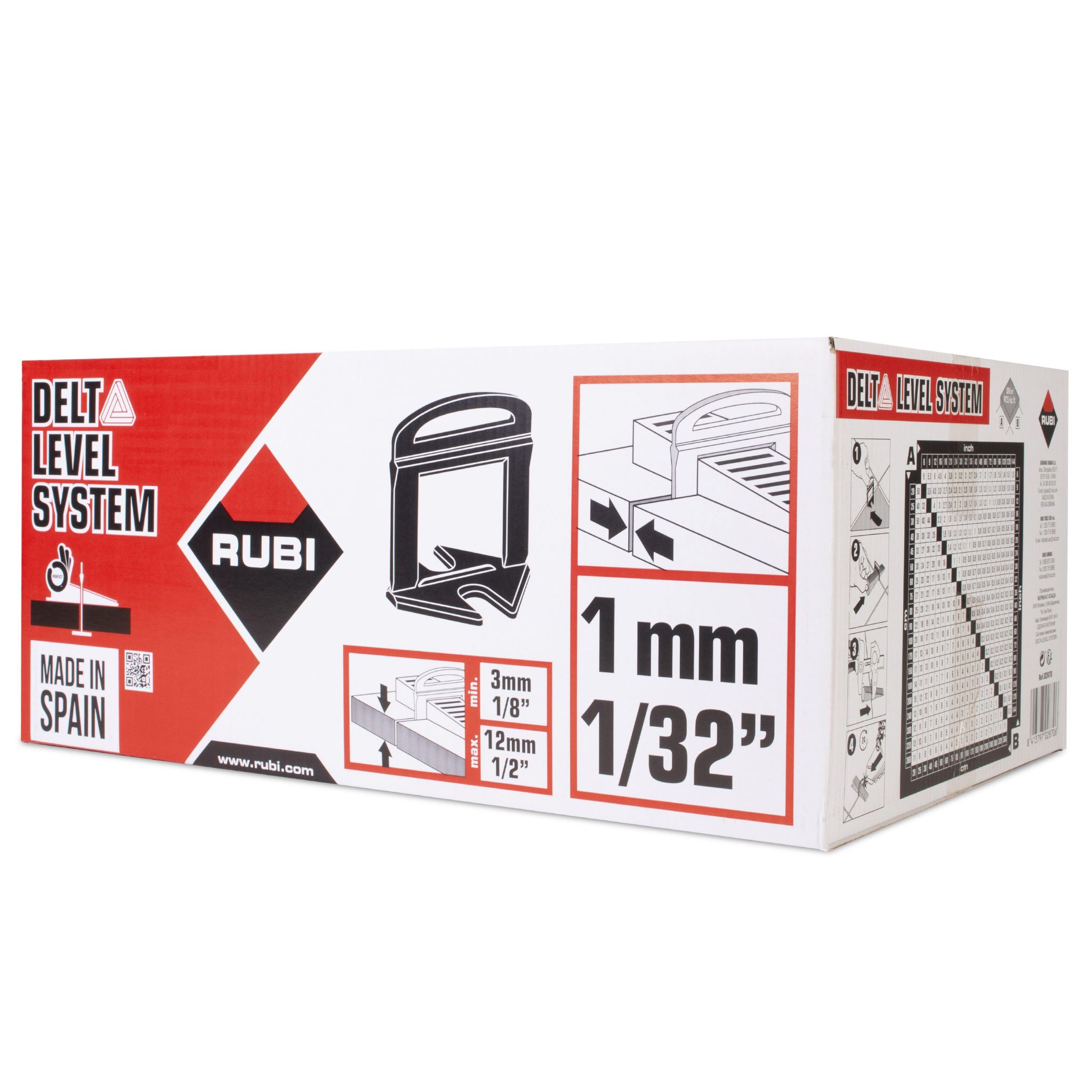 Rubi Tools DELTA Nivelliersystem Clips - Bild 10 von 13