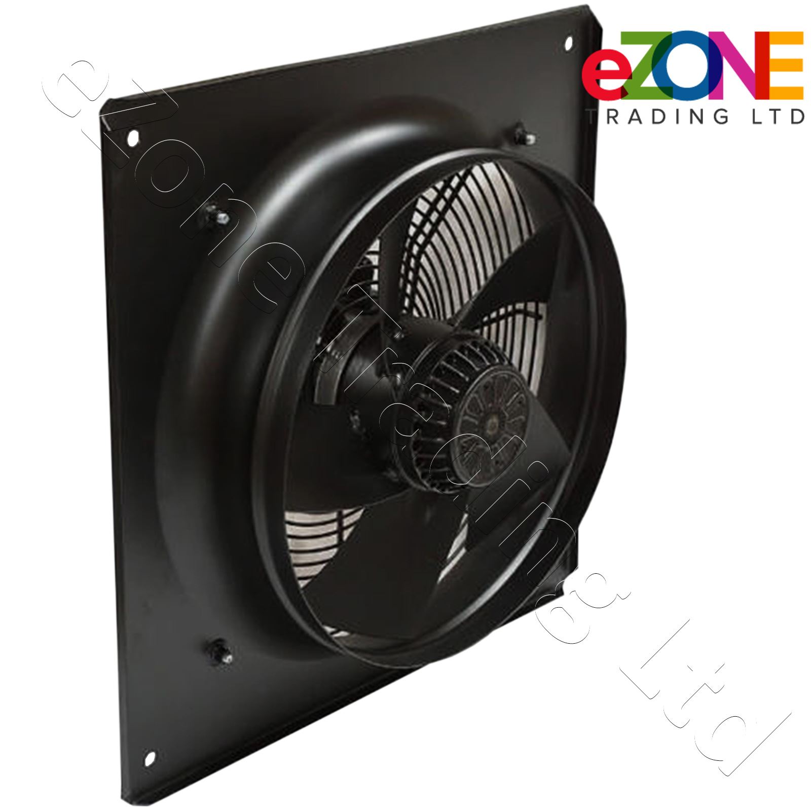 Industrial Extractor Plate Fan Ventilation Metal Axial Exhaust