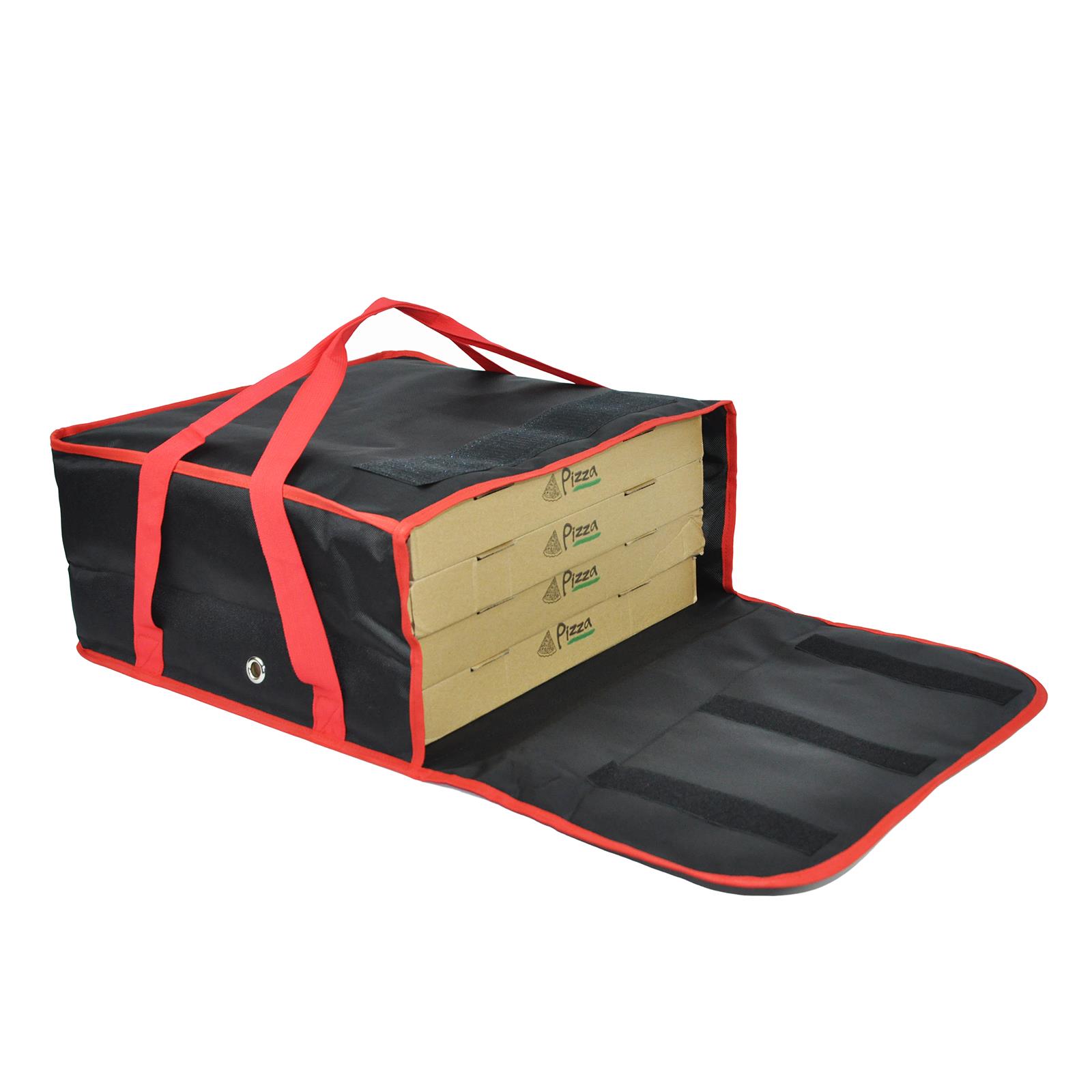 Heavy Duty Pizza Delivery Bag 4x16” Box Fully Insulated Waterproof
