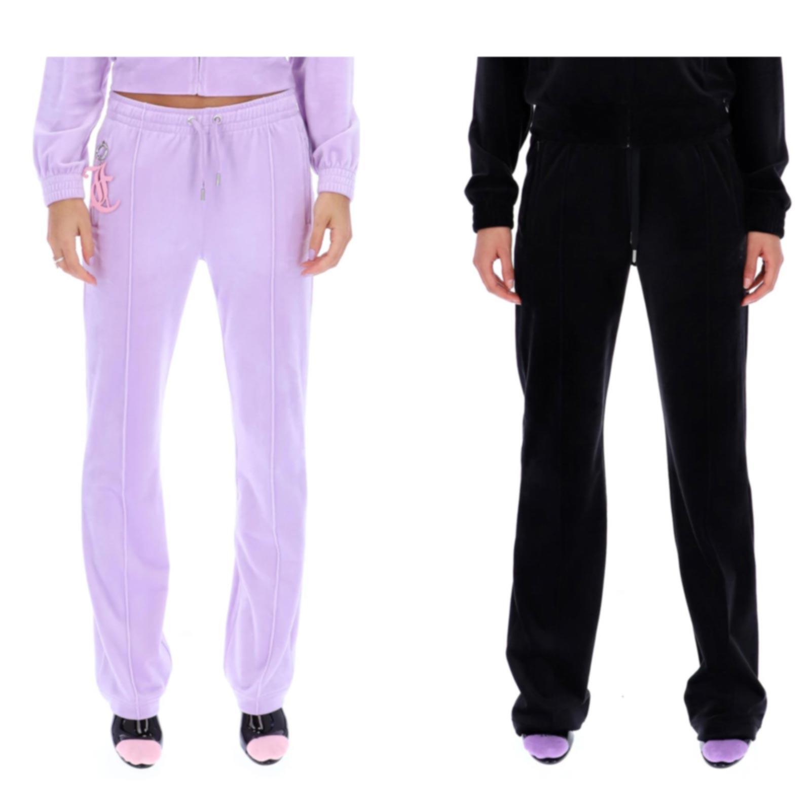 juicy couture tina velour track pants