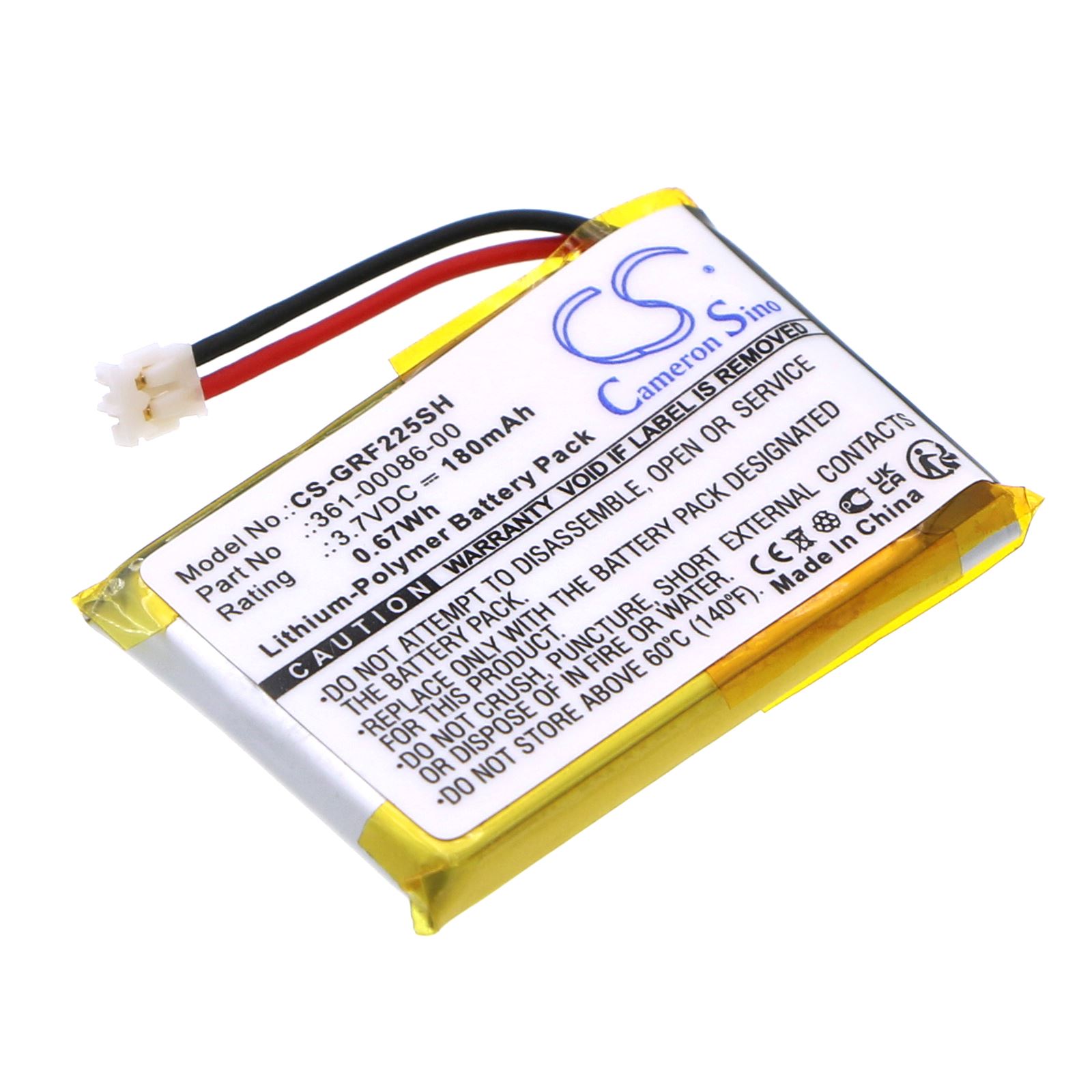 Vhbw Batteria Di Ricambio Li-Ion 750mAh 3,7V Per Navigatore Magellan: Sostituisce 338937010172 E T300-3