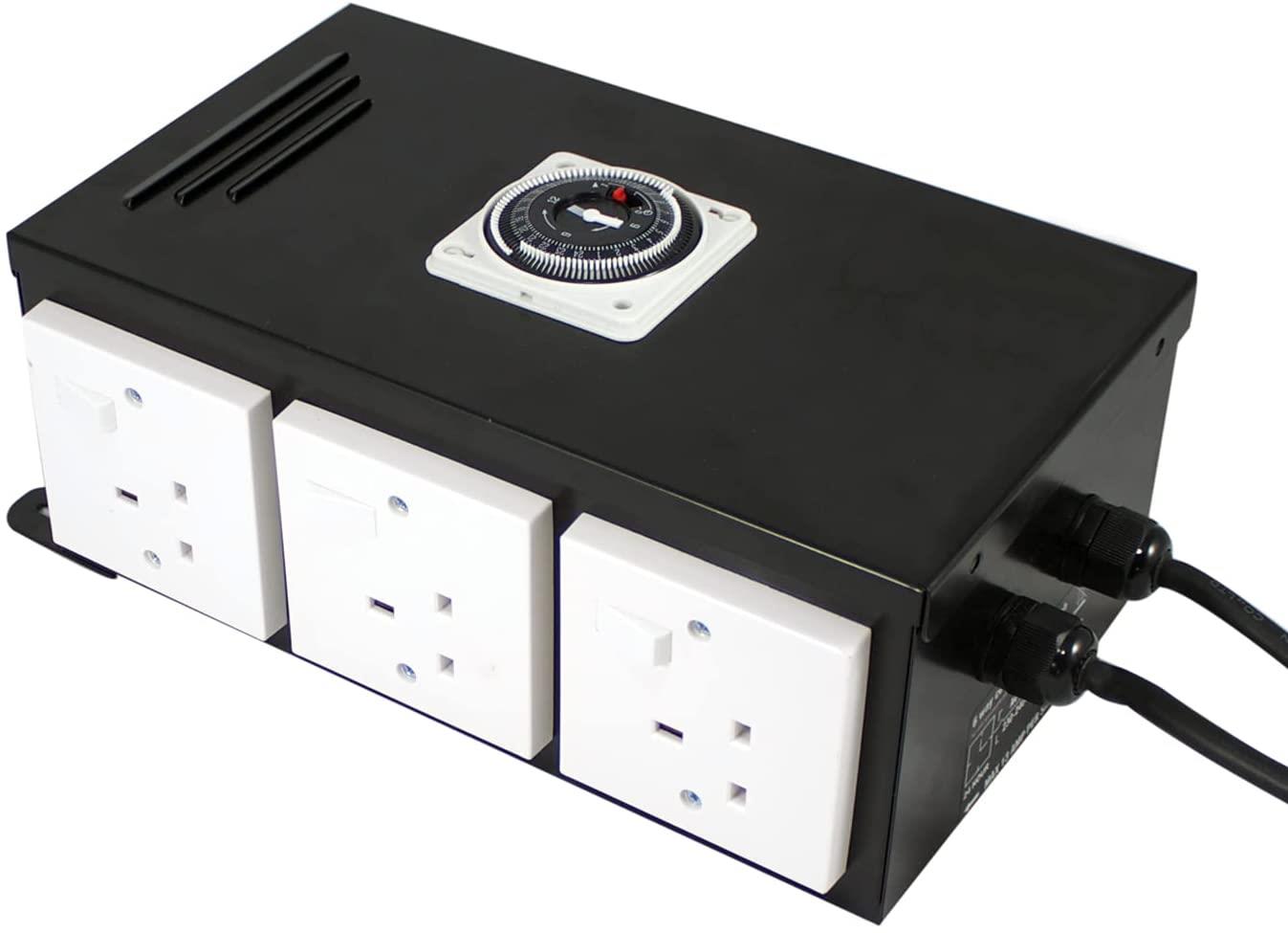 Senua Contactor 4, 6, 8 Way Grow Room Light Relay Timer - Picture 11 of 21