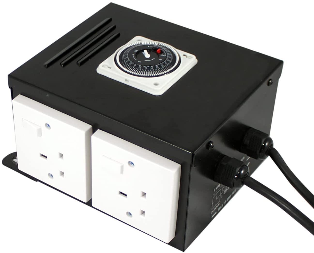 Senua Contactor 4, 6, 8 Way Grow Room Light Relay Timer - Picture 5 of 21