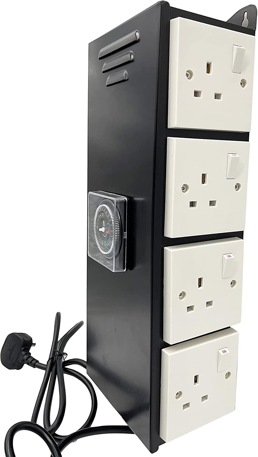 Senua Contactor 4, 6, 8 Way Grow Room Light Relay Timer - Picture 18 of 21