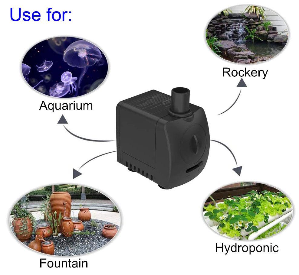 Submersible Water Pump Fish Tank Aquarium Feature Pond Fountain 4000 Litres/hr - Picture 14 of 41