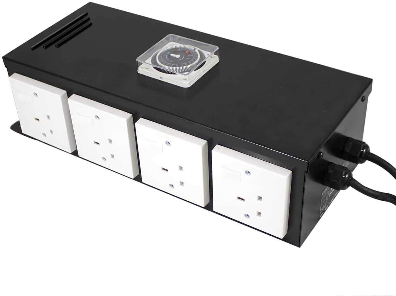 Senua Contactor 4, 6, 8 Way Grow Room Light Relay Timer - Picture 17 of 21